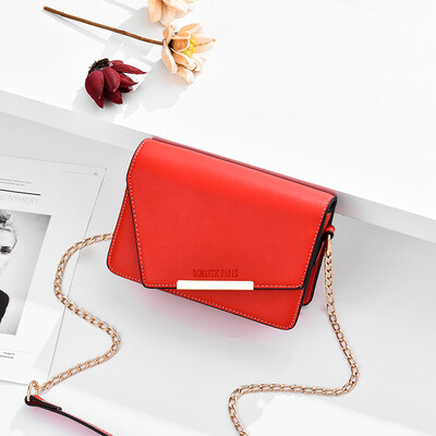 

Summer bag womans new Chaohan version of the oblique bag 100 fashion ins womens single shoulder small square bag