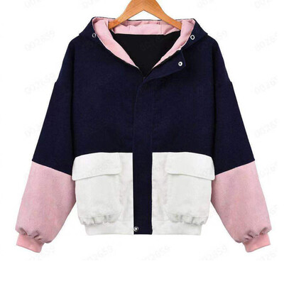 

Womens Casual Long Sleeve Vintage Tops Coat Hoodie Plus Size Baseball Jacket