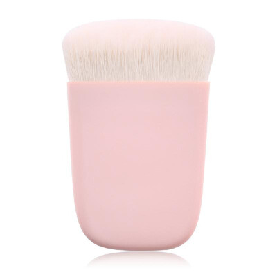 

Flat Makeup Brush Foundation Cream Powder Face Blush Brush Portable Makeup Beauty Tool