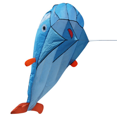 

3D Huge Soft Parafoil Giant Dolphin Kite Outdoor Sport Dolphins Kites