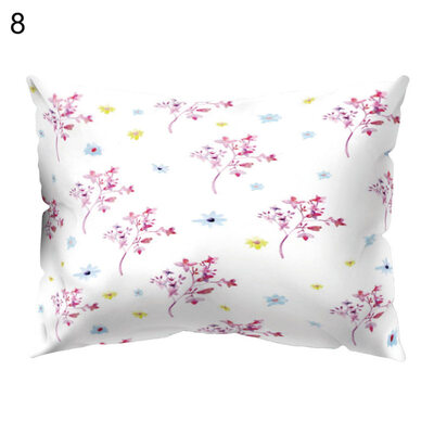

Circle Flower Fruit Pillow Cover Cushion Case Home Car Sofa Bedroom Hotel Decor