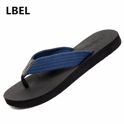 

Slippers mens summer non-slip beach shoes Korean version wear personality cool sand tide soft bottom pin flip flops