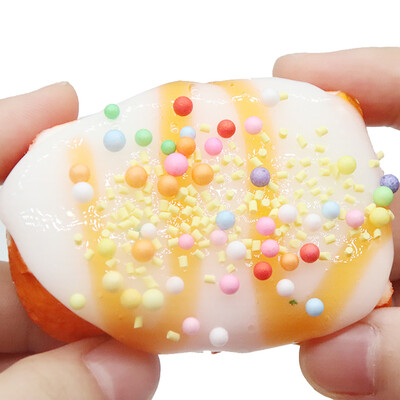 

Siaonvr DIY Slime Kit Honey Bread Colored Ball Slime Putty Scented Decompression Toy