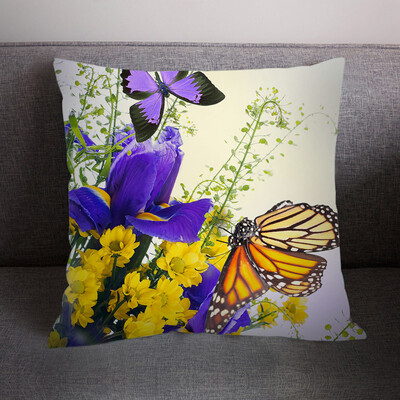 

〖Follure〗Print Pillow Case Polyester Sofa Car Cushion Cover Home Decor