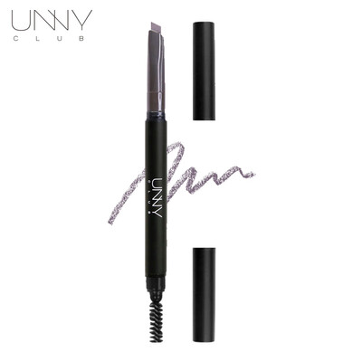 

Unny club 025g brown 03 automatic rotating triangle flat head with eyebrow brush waterproof&sweat-proof non-marking natural long-lasting word eyebrow