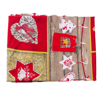 

Christmas Dinner Tablecloth Rectangle Decorative Table Covers Restaurant Dinning Hall Decoration Xmas Santa Pattern Table Cloth