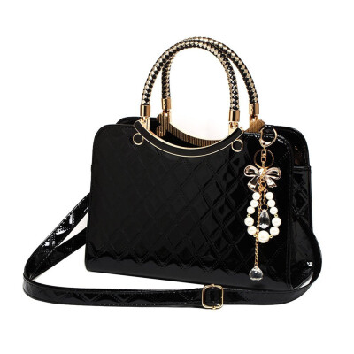 

Tailored Fashion Women Ladies Solid Bowknot Beading Handbag Shoulder Bag Hand Bag Tote