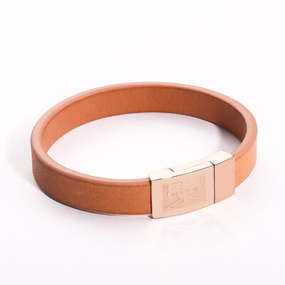

Desijn Jean DIJUE Love word leather bracelet male 180MM female 163MM 13910