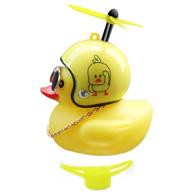 

Bicycle Lights Bell Cute Little Yellow Duck Handlebar Horn Lamp for Bike Motorcycle Car Accessories