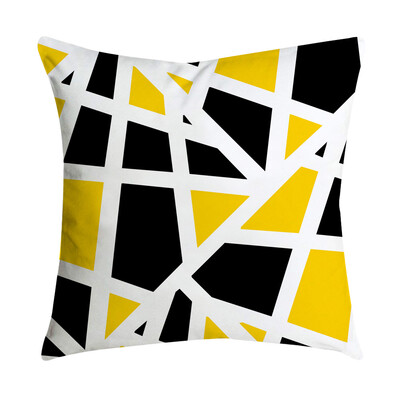 

Siaonvr Pineapple Leaf Yellow Pillow Case Sofa Car Waist Throw Cushion Cover Home Decor