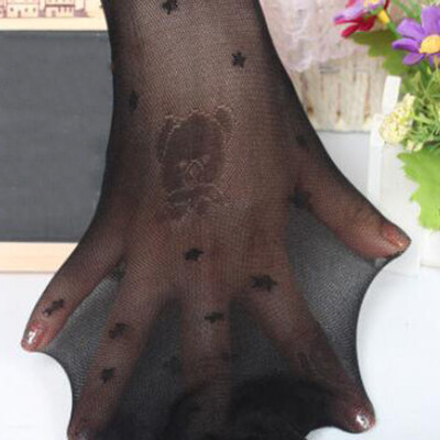 

Summer Kids Jacquard Tights Girls Pantyhose Slim Thin Stockings