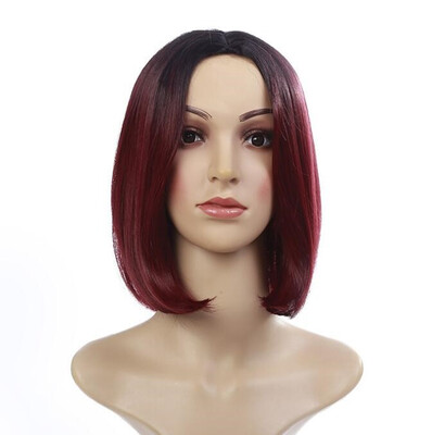 

Hairdressing coloring&gradual change of false head in European&American womens wig