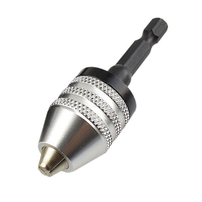 

〖Follure〗14in Keyless Drill Bit Chuck Hex Shank Adapter Converter Quick Change 03-65mm