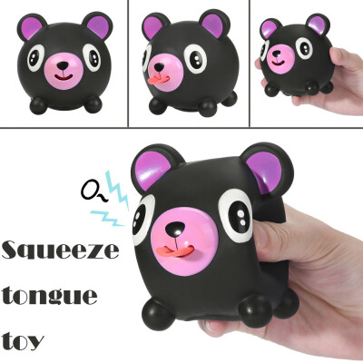 

Tailored Cute Squeeze Stress Tongues Alternative Humorous Light Hearted Funny Toy