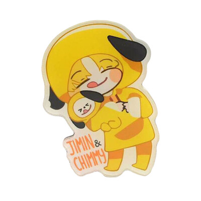

Kpop BTS Same Heel Caricature Creative Acrylic Brooch Badge Cute Bag Pendant Hot Gift