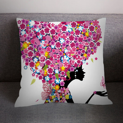 

〖Follure〗Print Pillow Case Polyester Sofa Car Cushion Cover Home Decor