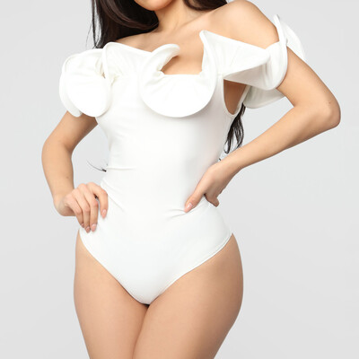 

Starmoon Women Clubwear Holiday Mini Jumpsuit Playsuit Romper Love Letter Bodysuit