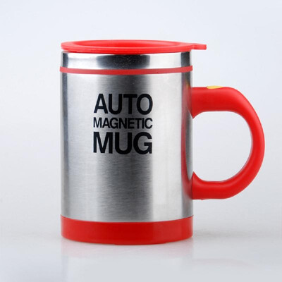 

400ML Automatic Magnetic Mug Insulated Stainless Steel Mixing Drinking Cup Stirring Mix Coffee Milk Juice Cup Drinkware