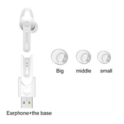 

Wireless Bluetooth Earphones Single Talking For Phone In Car With Magnetic Charging Base