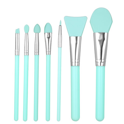 

7Pcs Silicone Makeup Brush Kit Facial Mask Brush Foundation Eyeshadow Eyebrow Brush Cosmetic Tool »¯×±Ë¢