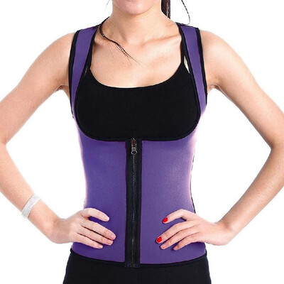 

Sexy Women Body Shaper Waist Trainer Zip Tummy Cincher Vest Underbust Control Corset Slimming Shapewear