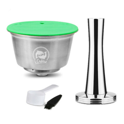

Coffee Filter Cup Refillable Filter Basket Capsules Pods For Dolce Gusto Nescafe