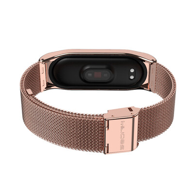 

〖Follure〗Replacement Stainless Steel Mesh Belt Wristband Band Strap For Xiaomi Mi Band 4