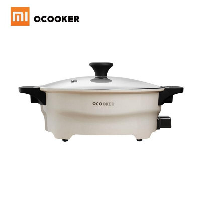 

Xiaomi OCOOKER Hot Pot Twin Divided Two-Flavors Cookware Little Sheep Pot Hot Pot Soup Stock Pot Winter Party Cooking Tools 1500W