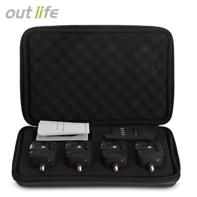 

Outlife JY - 27 Wireless Fishing Bite Alarm Set with Receiver Case