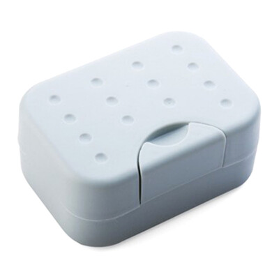 

Portable Seal Drain Travel Washing Soap Box With Lid Lock Leak-Proof Dish Case Empty Box