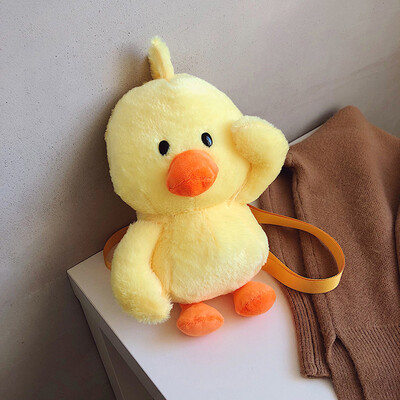 

Tailored Fashion Women Girl Duck-Like Plush Crossbody Bags Weird Bag Cute Shoulder Bags