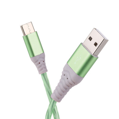 

USB Cable for Huawei P20 P30 Xiaomi Mobile Phone Type C Fast Charging Cable Streamer Data Line Magic light Charging Cable