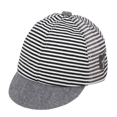 

Summer Fashion Baby Hats Boys Girls Children Stripe Pentagram Baseball Cap