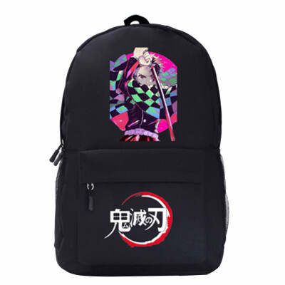 

Demon Slayer Kimetsu no Yaiba School Bag Anime Large Capacity Backpack for Travel Hiking Outdoor Camping Daily Use