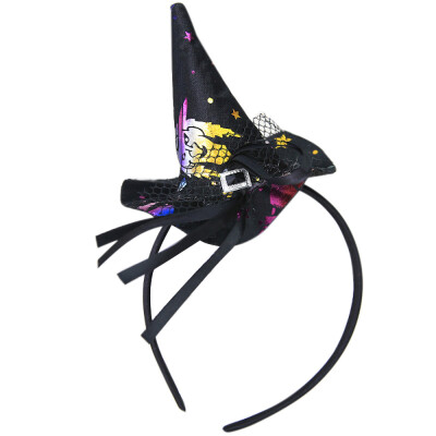 

〖Follure〗Halloween Unique Design Spider Pumpkin Bats Ghosts Cap Hoop Short Plush Hairband