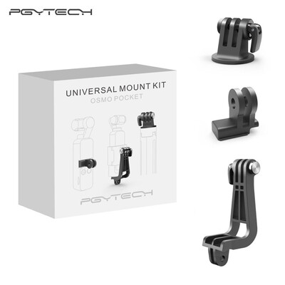 

PGYTECH P-18C-033 OSMO Pocket Universal Mount  Bracket 14 Inch Interface Adapter Kit for DJI OSMO Pocket Handheld Gimbal Expansi