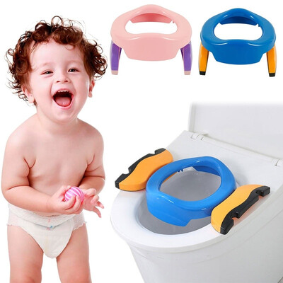 

Baby Multifunctional Potty Portable Chair Toilet Seat Kids Folding Travel Stool