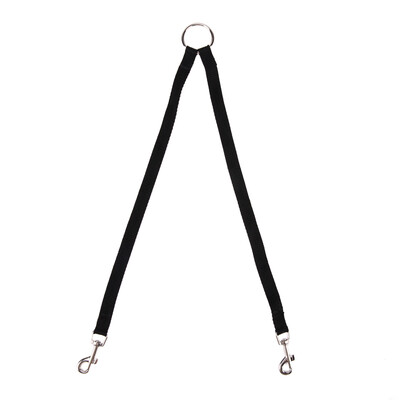 

Nylon Double Dual Two Pets Dogs Leash 2 Way Coupler Walk Necklace