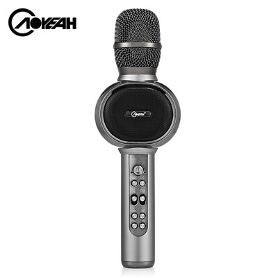 

AOYEAH Q18 Wireless Bluetooth Karaoke Microphone Portable Handheld Mic Speaker