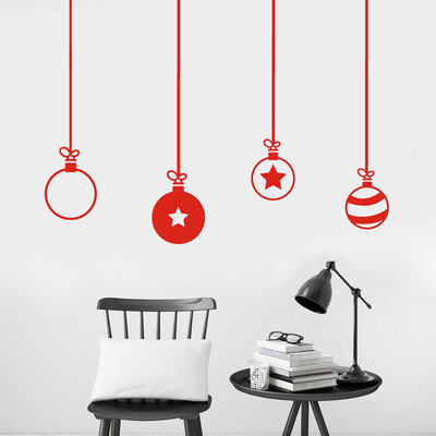 

Gobestart Merry Christmas Decoration Decal Window Stickers Home Decor