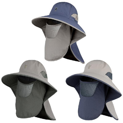 

Outdoor Sun Shield Hat UPF 50 Sun Cap with Neck Face Flap for Camping Gardening Cycling Hiking