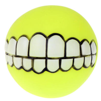 

Thickening PVC Pet Dog Tooth Ball Toy Chew Sound Puppy Training Playing Toy