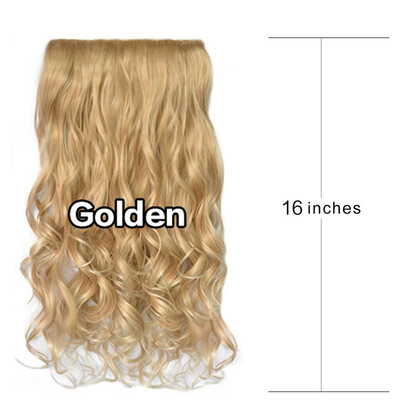 

Gobestart 1Pc 5 Clip Fashion In Hair Extensions Curly Pretty Woman Girl Curly Wig Hair