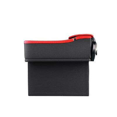 

Car Seat-gap Catcher Organizer Box Storage Cup Holder PU Leather Multi-function Pocket Coin Storage Auto Car Accessory