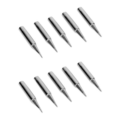 

〖Follure〗Screwdriver Iron Tip Solder Head Conical Replace Welding Pencil Soldering 10pc A
