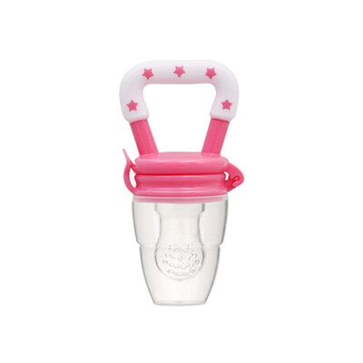 

Dummy FDA Approved Silicone Baby Fresh Fruit Feeder Baby Pacifier Food Feeder with Silicone Pouches