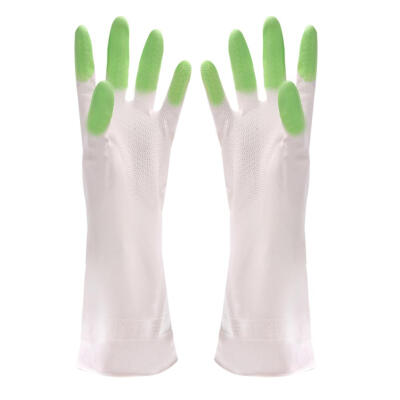 

Long Sleeve Kitchen Dish Washing Rubber Gloves Household Cleaning Gloves