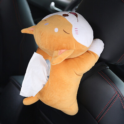 

Gobestart Creative Cartoon Paper Napkin Tissue Box Animal Tissue Napkin Paper Box