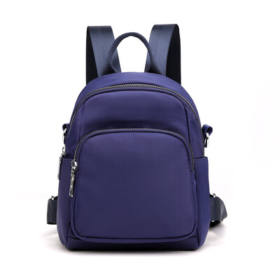 

Double shoulder bag woman tide Korean version 100 fashion canvas mini bag lady Oxford small backpack