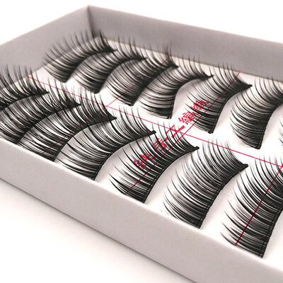 

〖Follure〗10 Pairs Double False Eyelashes Natural Thick Crossed Bare Makeup